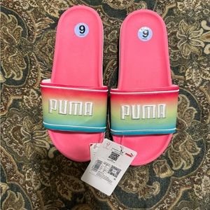 New Puma Slides Size 9